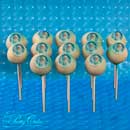 cake pops Elsa, Snow Queen